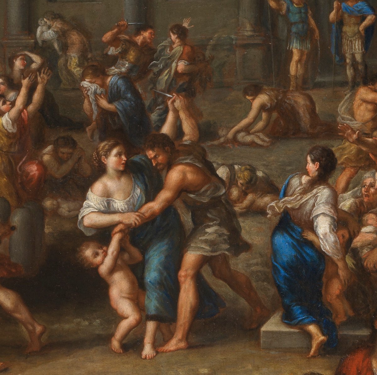 The Massacre Of The Innocents – Attributed To François Nicolas De Bar (c. 1632 – 1695)-photo-1