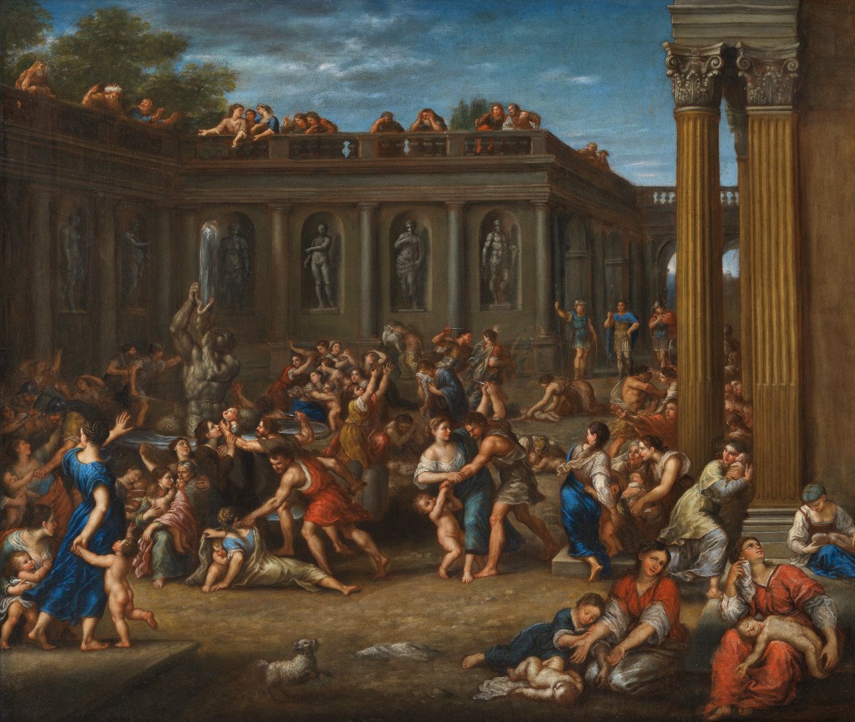 The Massacre Of The Innocents – Attributed To François Nicolas De Bar (c. 1632 – 1695)
