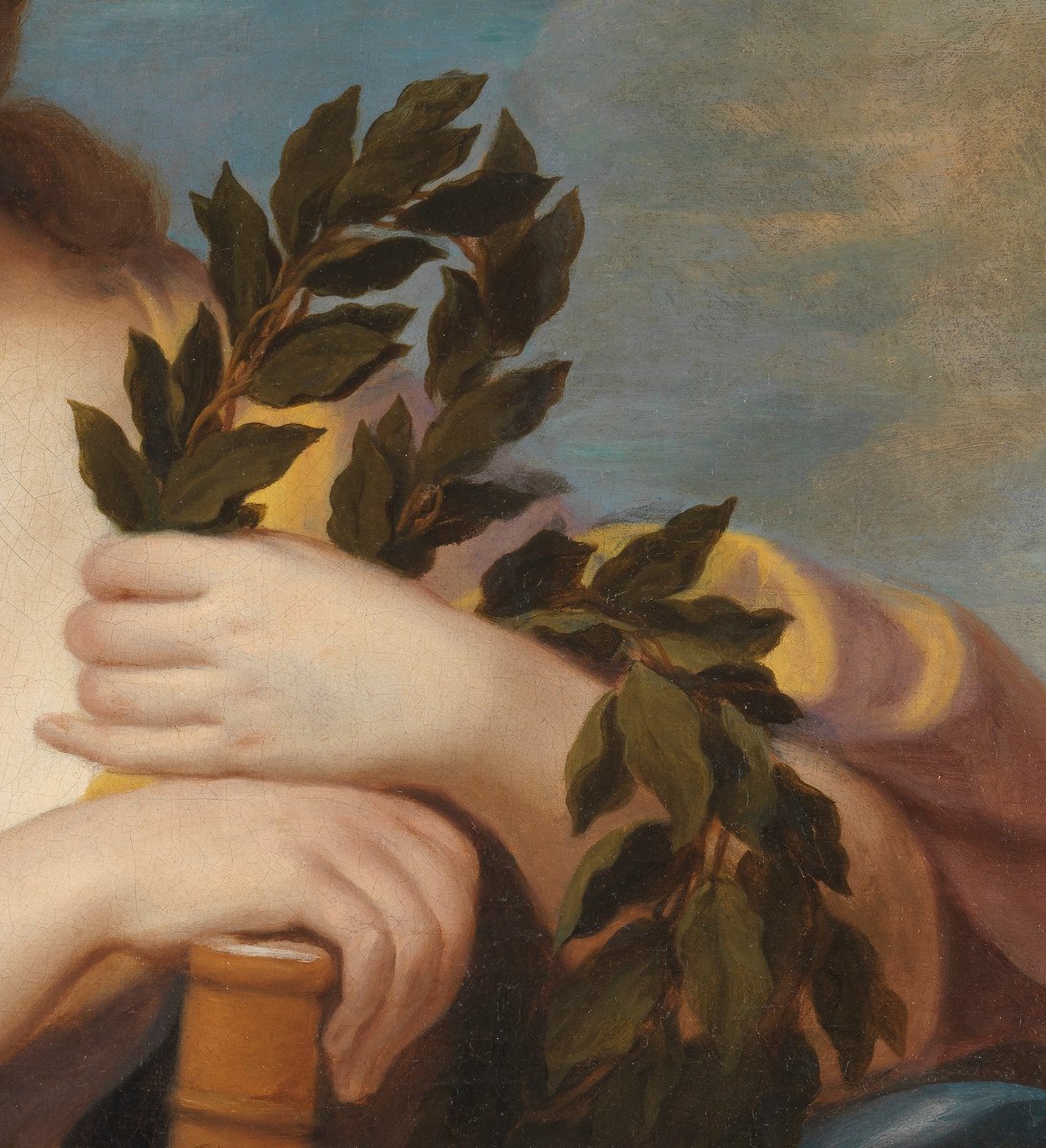 Calliope, Muse Of Epic Poetry – Louis De Boullogne The Younger (1654 – 1733) Attr. Has-photo-4