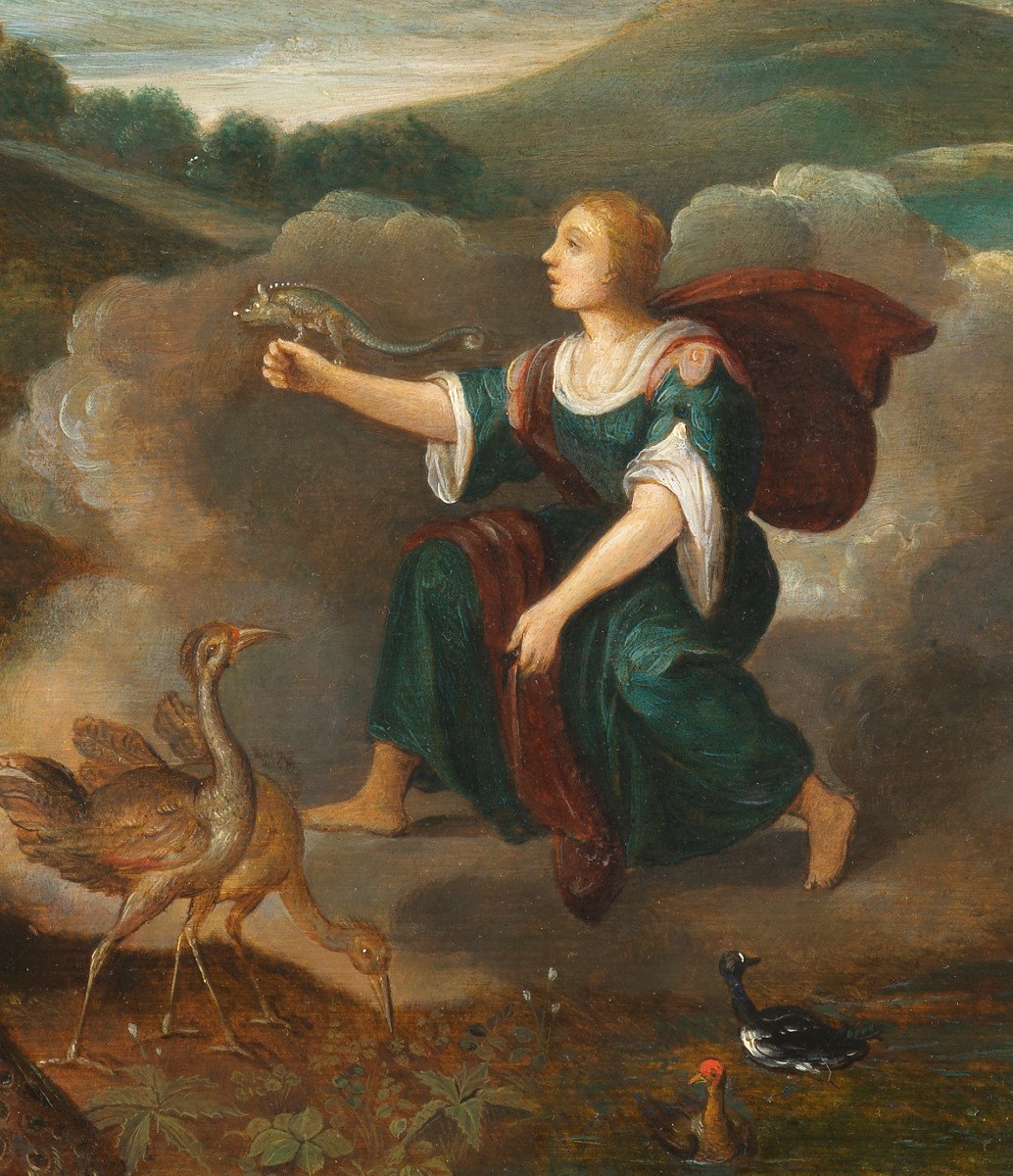 Allégorie de l’air - Adriaen van Stalbemt ( 1580- 1662)-photo-3