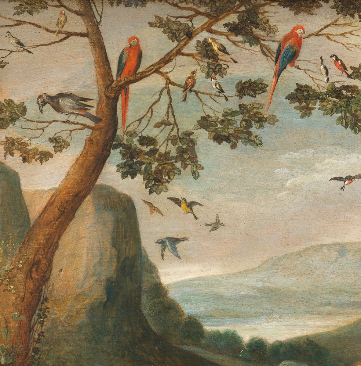 Allégorie de l’air - Adriaen van Stalbemt ( 1580- 1662)-photo-2