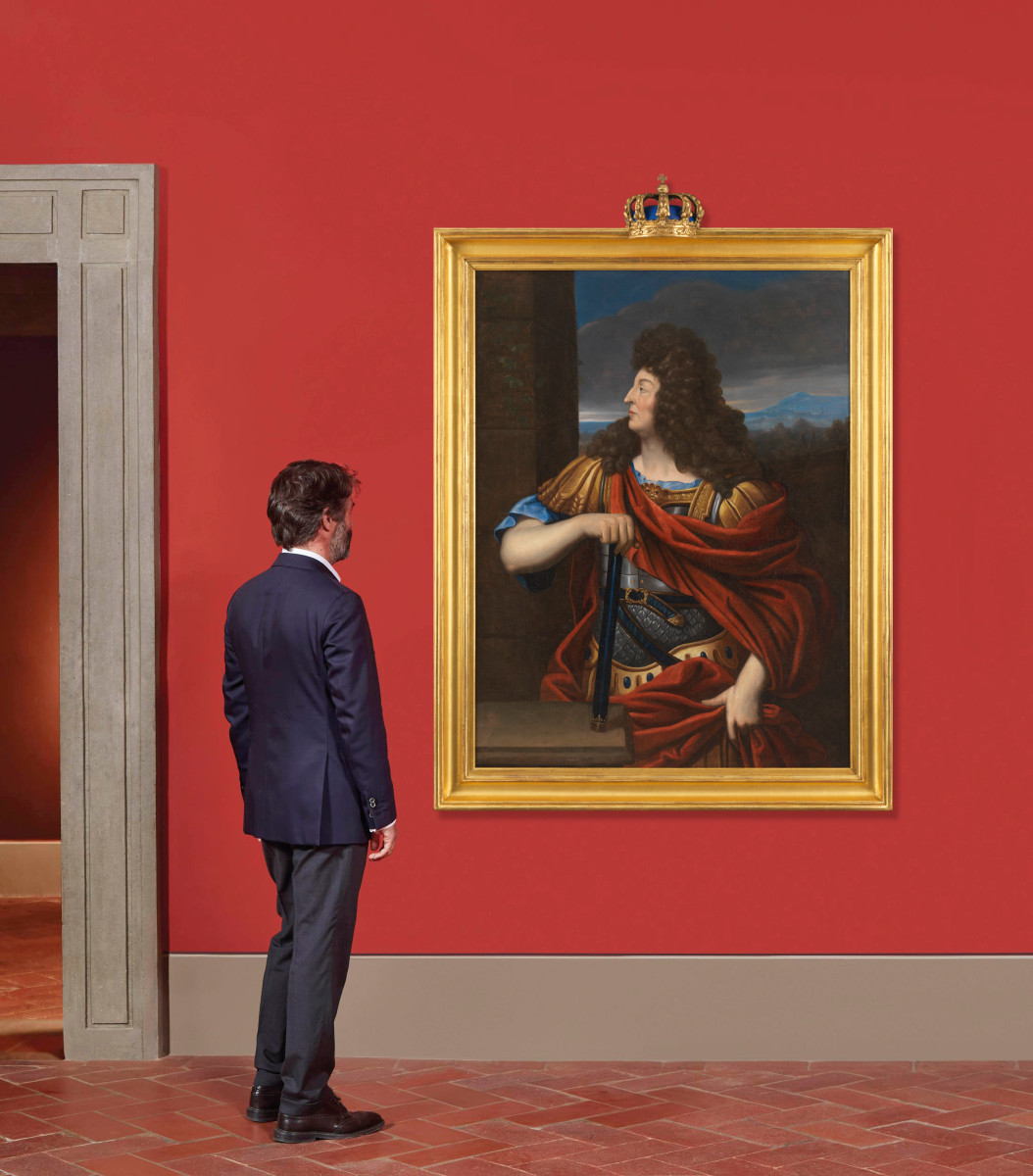 Louis XIV en général romain – Atelier de Pierre Mignard (1612 – 1695)-photo-3