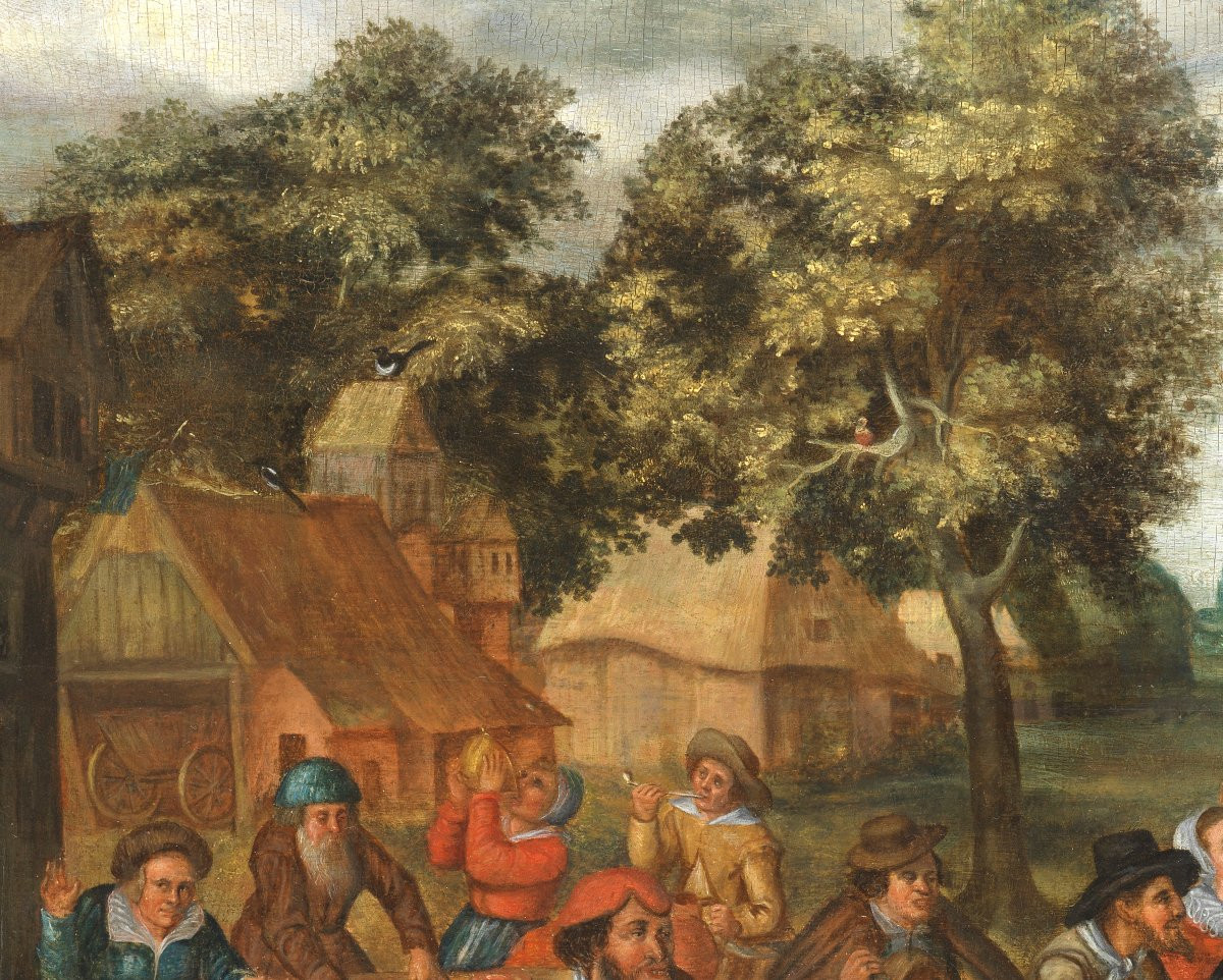 Peasant Revelry - Circle Of Marten Van Cleve (1527 – 1577/81)-photo-1