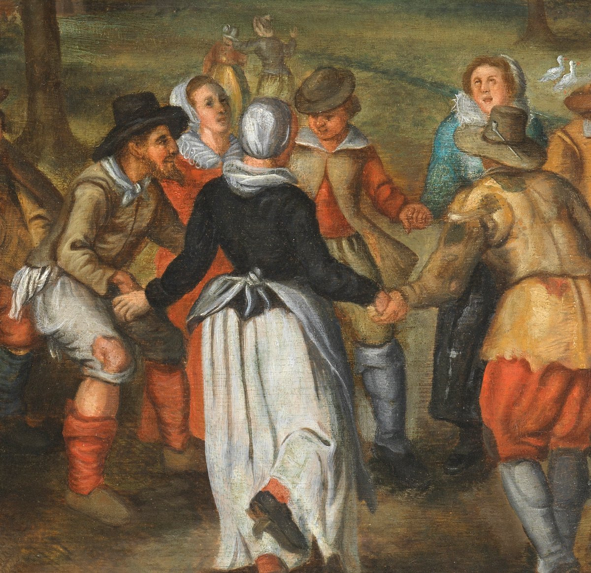 Peasant Revelry - Circle Of Marten Van Cleve (1527 – 1577/81)-photo-2