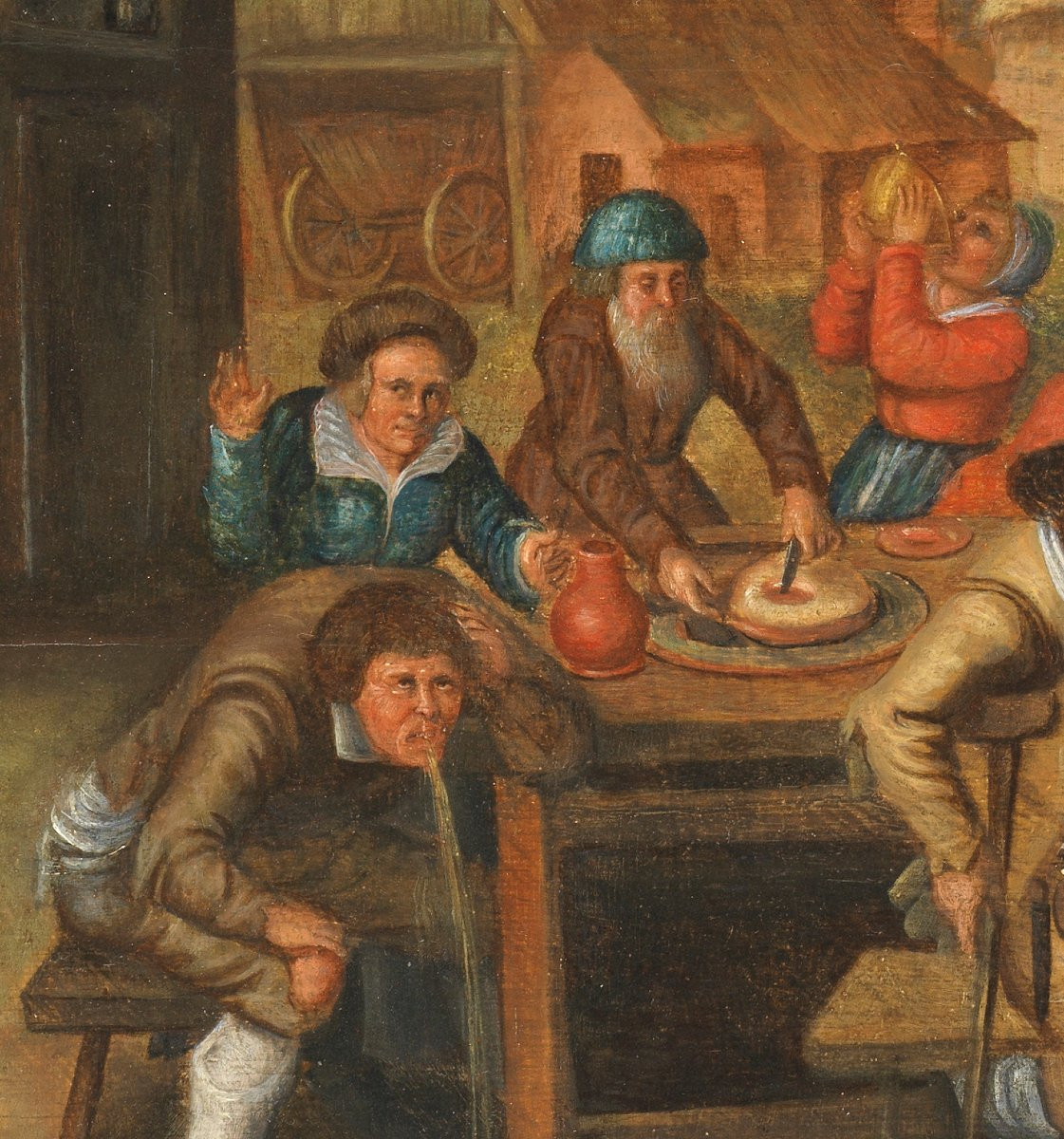 Peasant Revelry - Circle Of Marten Van Cleve (1527 – 1577/81)-photo-5