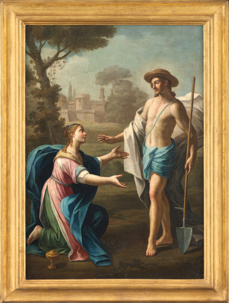Noli Me Tangere – Roman School Around 1700 Attributed To Carlo Maratta