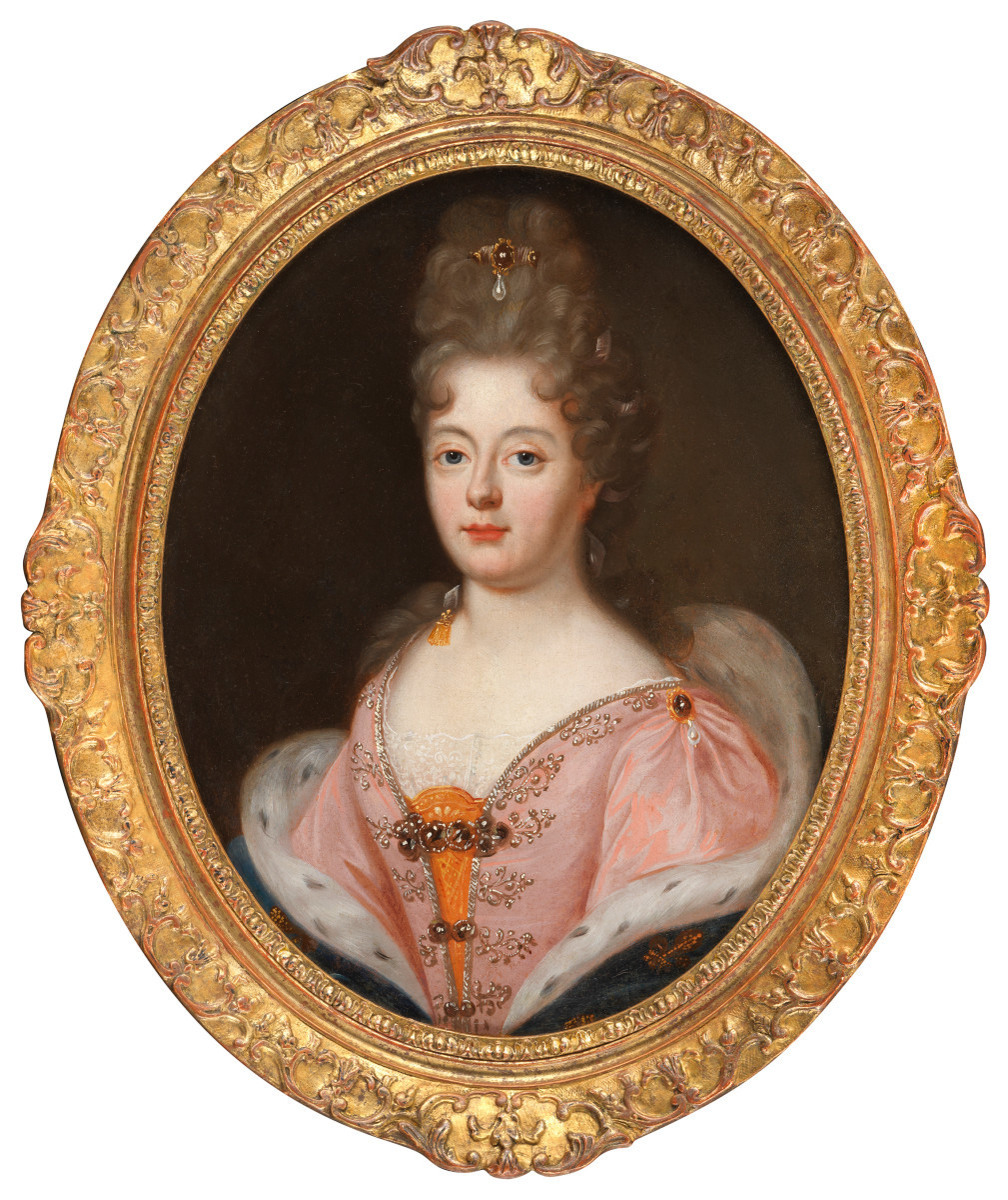 Portrait de princesse – école française du XVIIe siècle