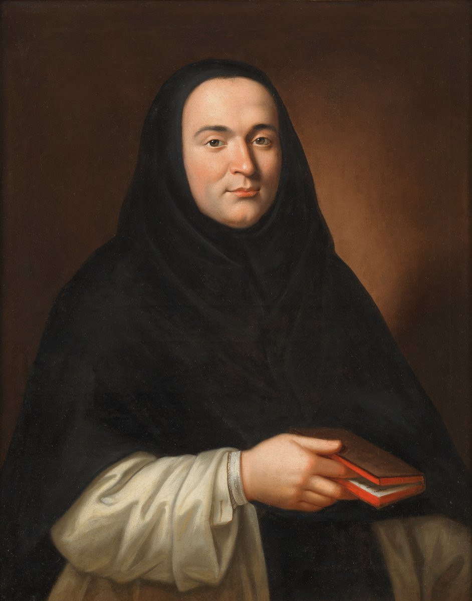 Dominicain au bréviaire – Attribué à Louis Tocqué (1696 – 1772)-photo-2