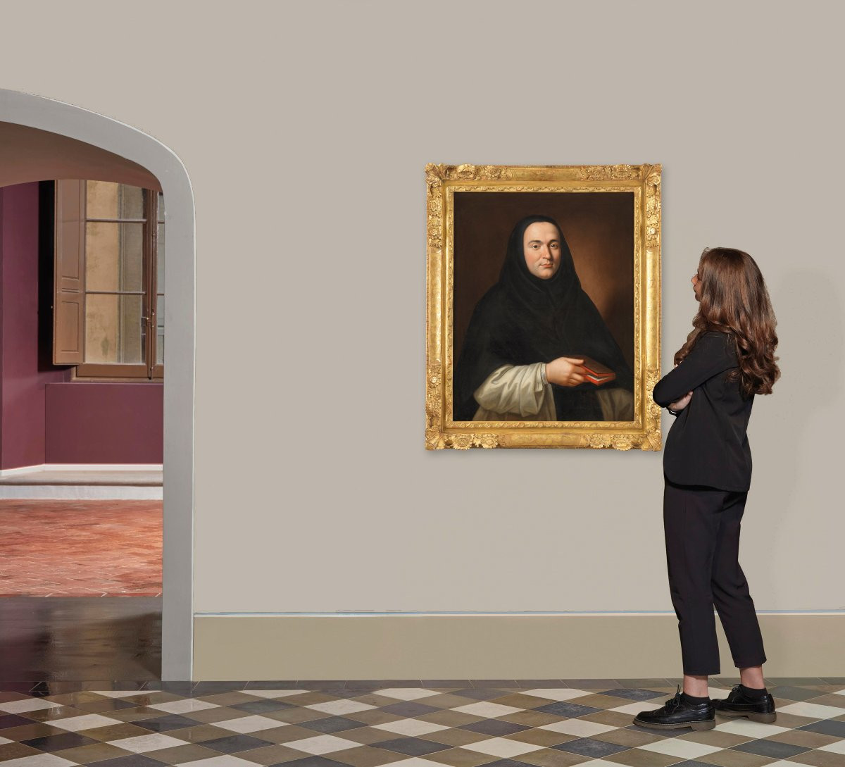 Dominicain au bréviaire – Attribué à Louis Tocqué (1696 – 1772)-photo-3