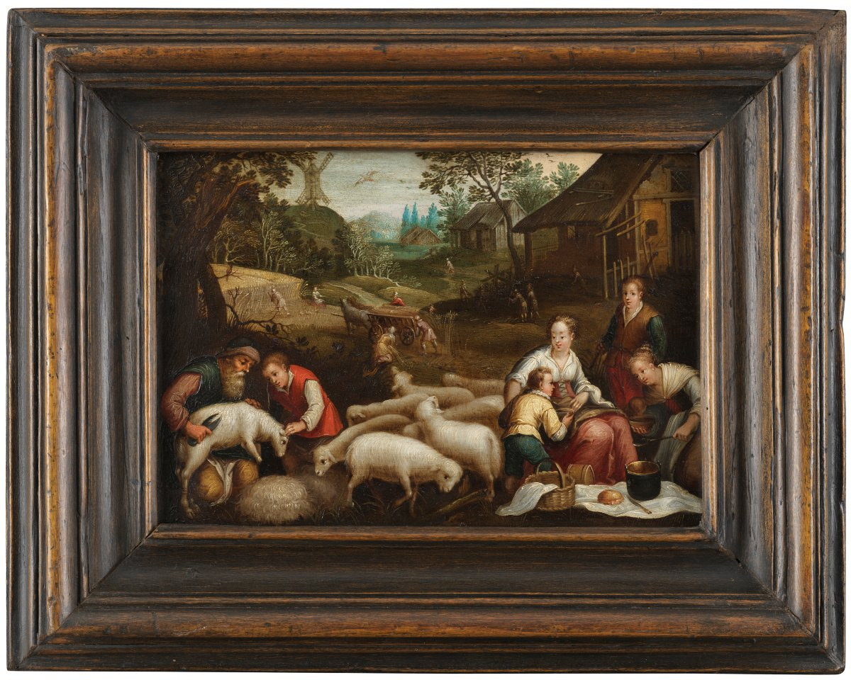 Allégorie de l’été – Ecole flamande, première moitié du 17e siècle-photo-2