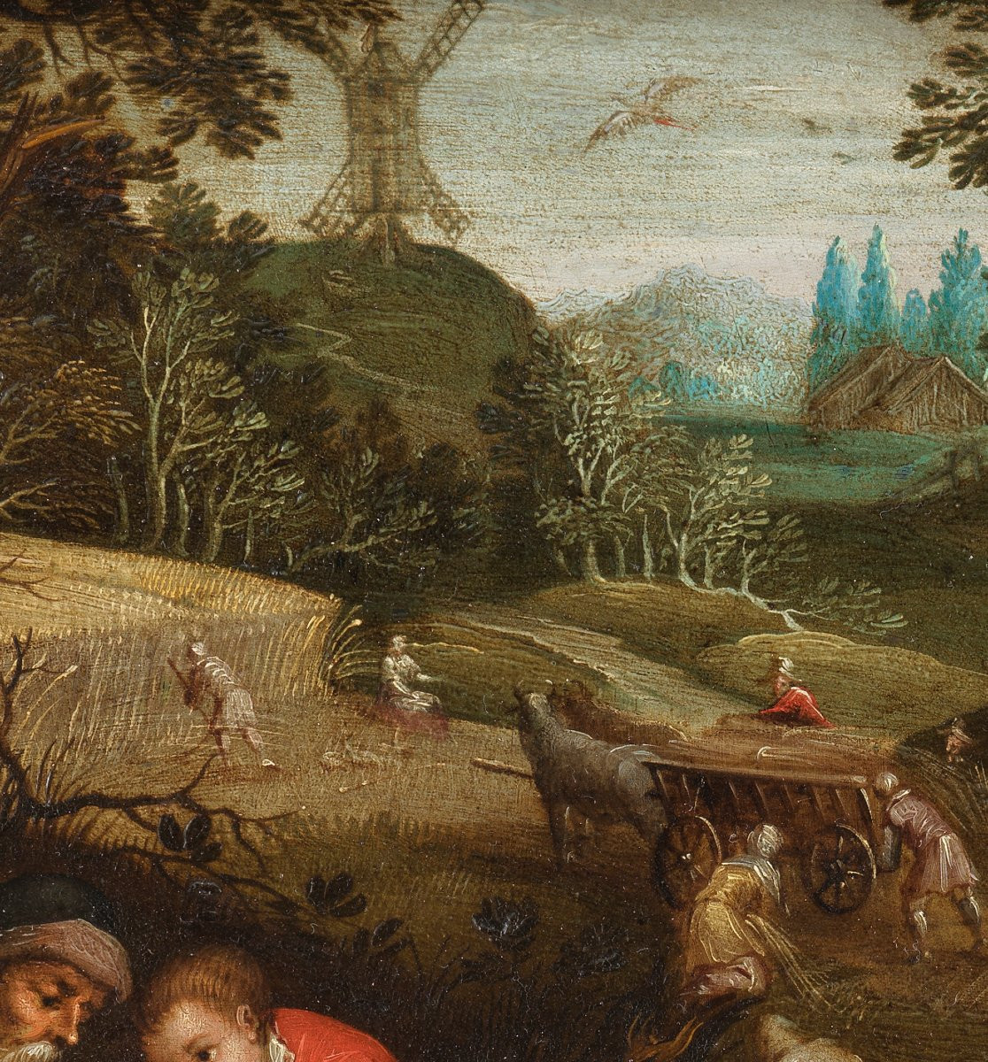 Allégorie de l’été – Ecole flamande, première moitié du 17e siècle-photo-4