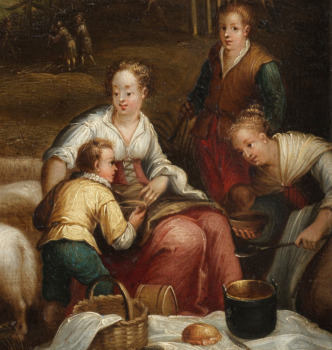 Allégorie de l’été – Ecole flamande, première moitié du 17e siècle-photo-1