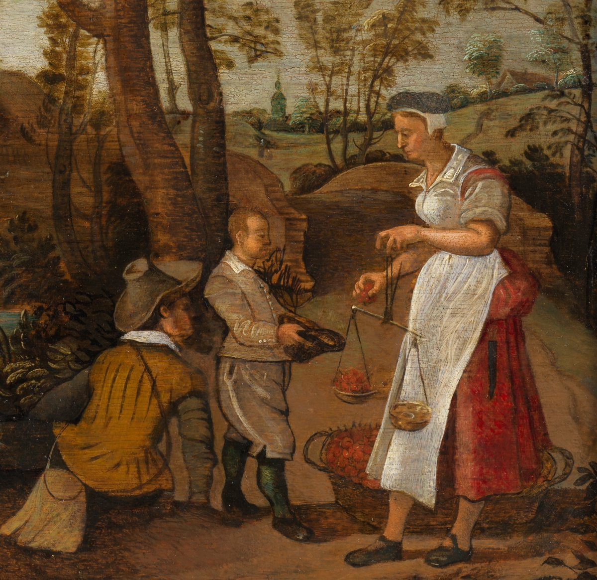 Allegory Of Summer – 17th Century Flemish School-photo-3