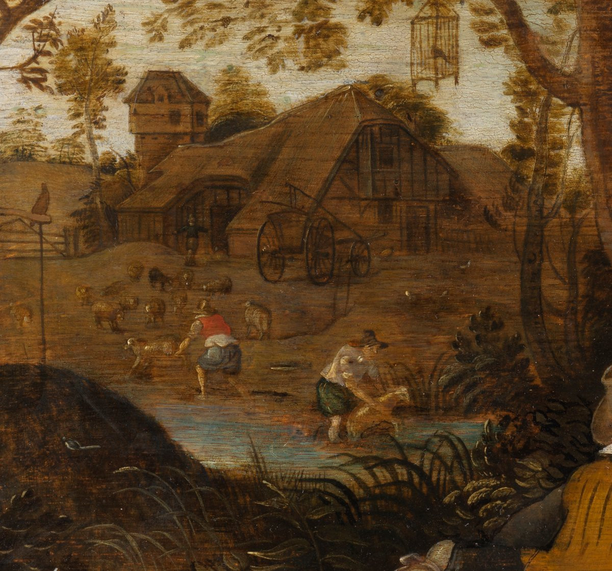 Allegory Of Summer – 17th Century Flemish School-photo-4