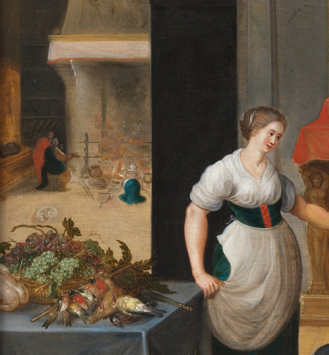 Jésus chez Marthe et Marie - Frans II Francken (1581–1642) et atelier-photo-3