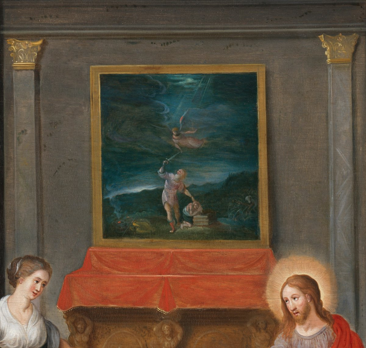 Jésus chez Marthe et Marie - Frans II Francken (1581–1642) et atelier-photo-4