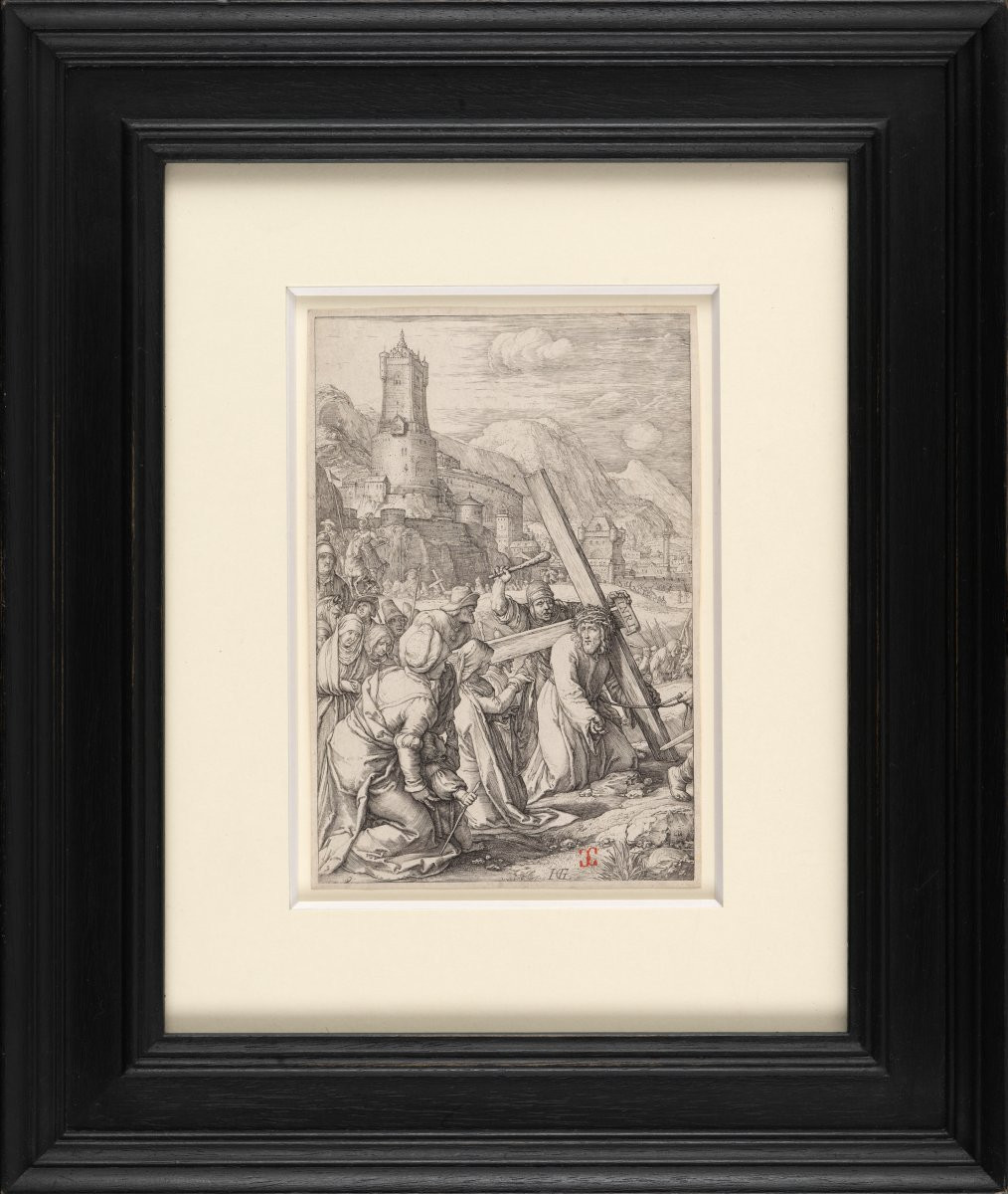 Le Portement de Croix – Hendrick Goltzius (1558 – 1617)-photo-4