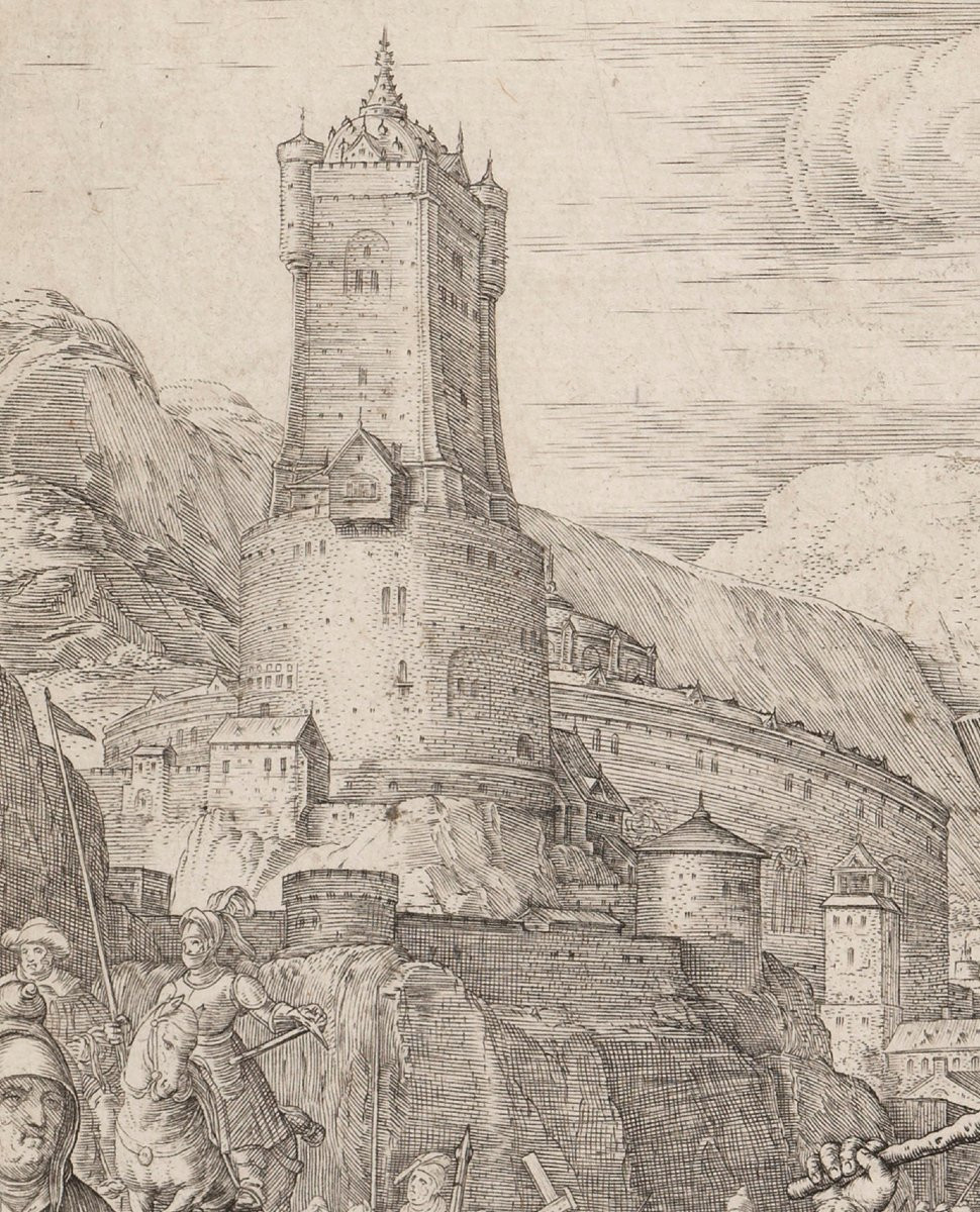 Le Portement de Croix – Hendrick Goltzius (1558 – 1617)-photo-1