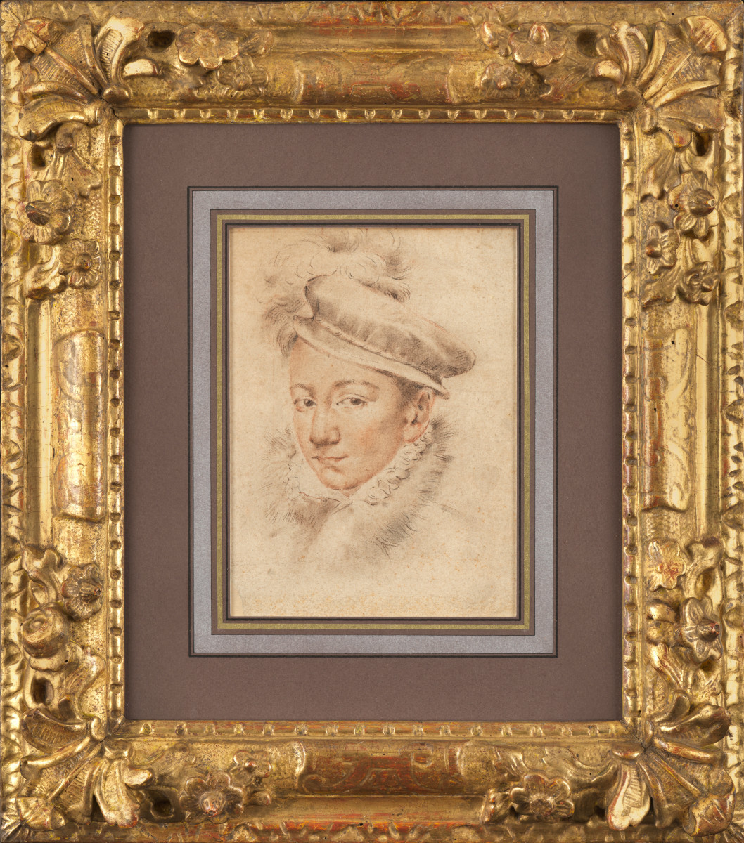 Portrait Of Charles Ix, King Of France, Follower Of François Clouet