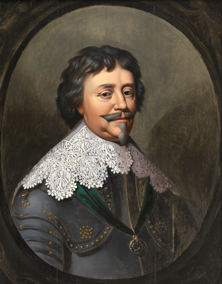 Frédéric-Henri de Orange-Nassau et Amalia van Solms, école hollandaise du XVIIe siècle-photo-4