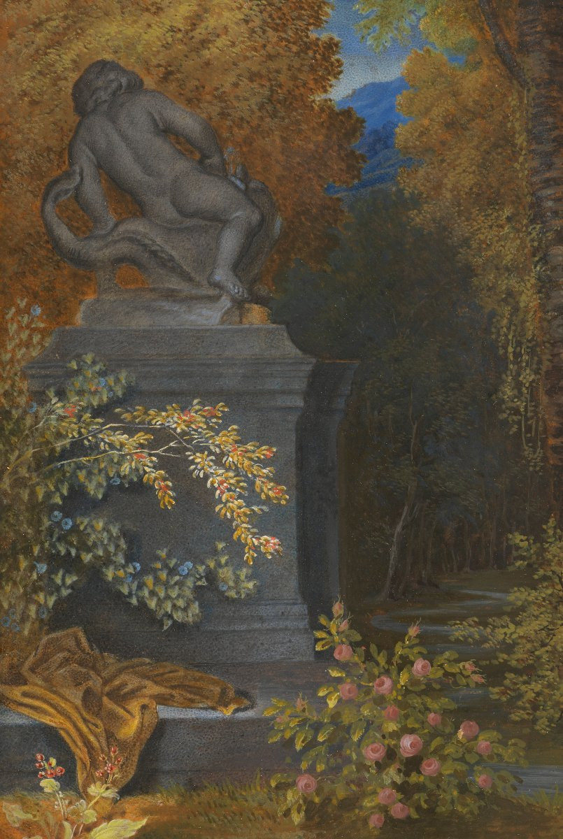 Déesse au bain – Jacques Sébastien Leclerc (1734 – 1785) -photo-4