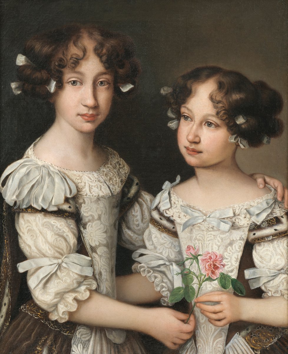 Deux princesses romaines - Ferdinand Voet (Anvers 1639 – Paris 1689)-photo-2
