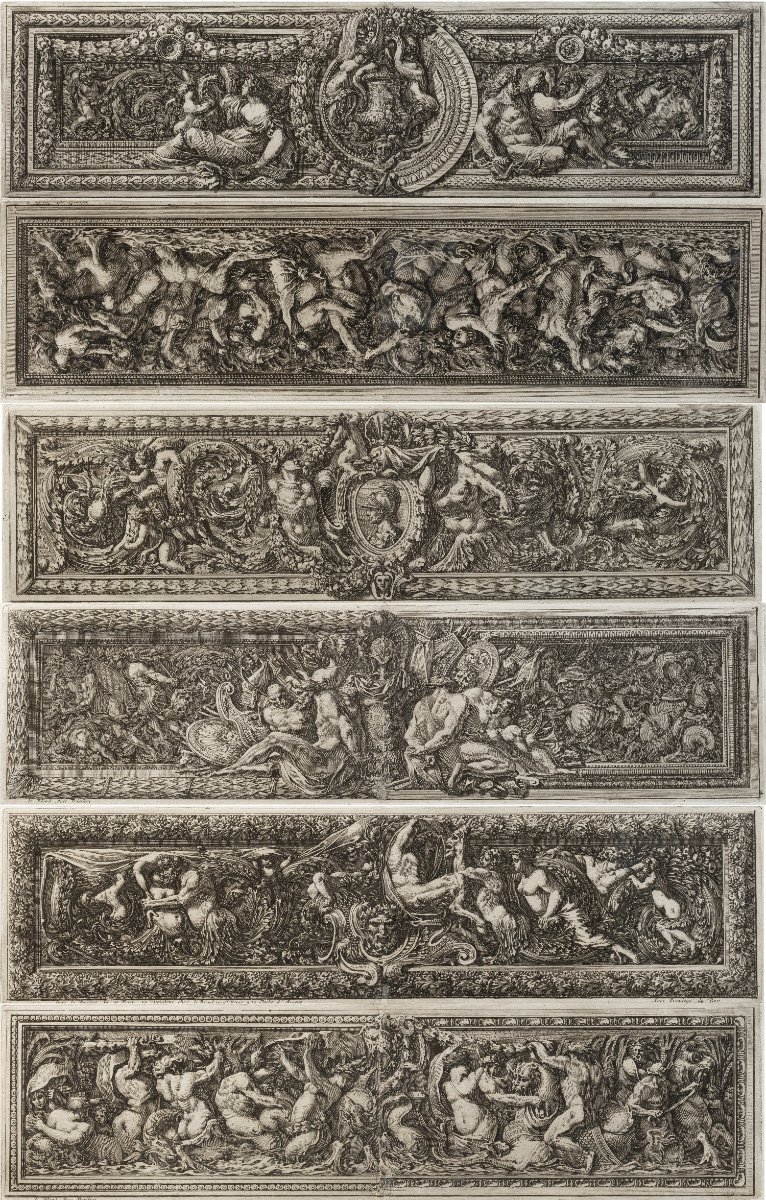 Six gravures de Jean Lepautre (1618-1682)
