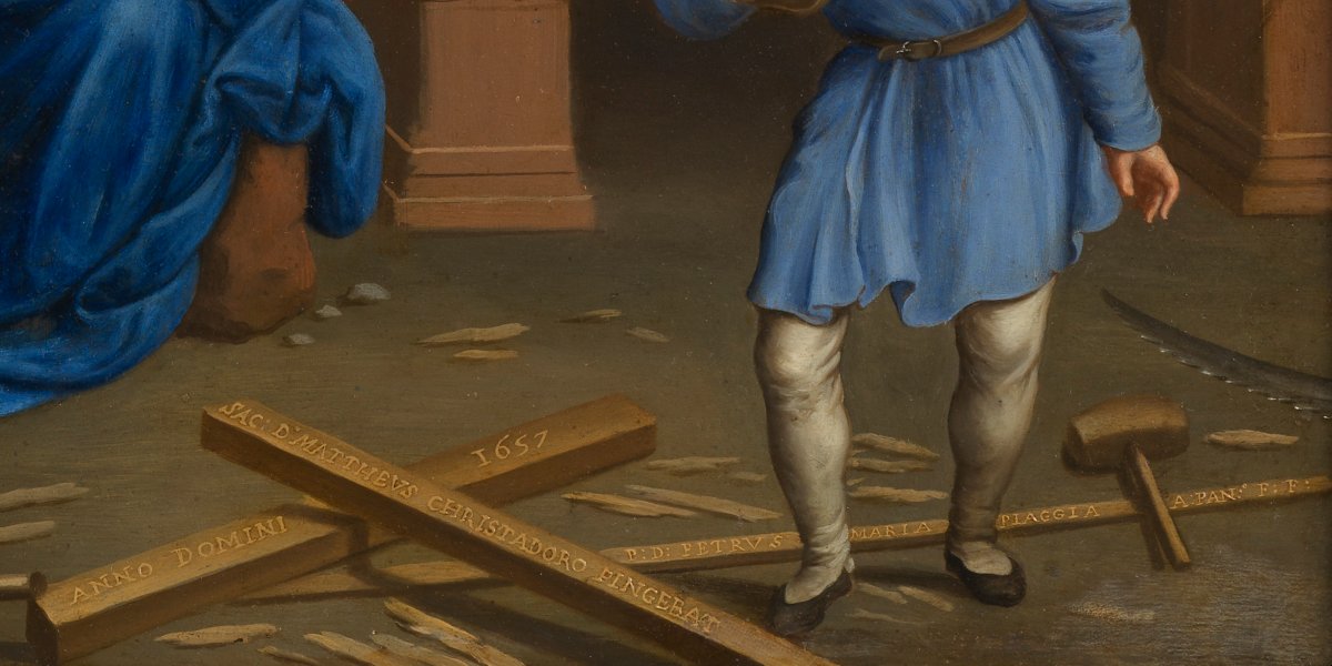L'Adoration des Mages - Matteo Cristadoro (Agrigento c. 1635 - ?)-photo-3