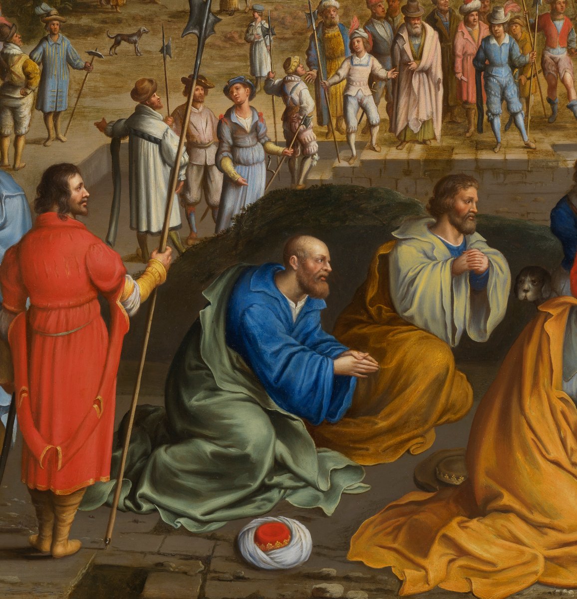 L'Adoration des Mages - Matteo Cristadoro (Agrigento c. 1635 - ?)-photo-1