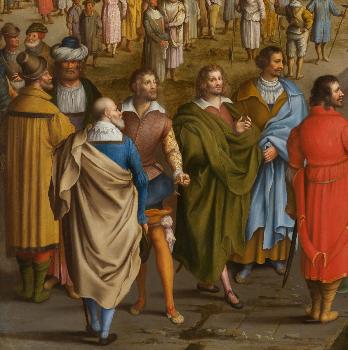 L'Adoration des Mages - Matteo Cristadoro (Agrigento c. 1635 - ?)-photo-2