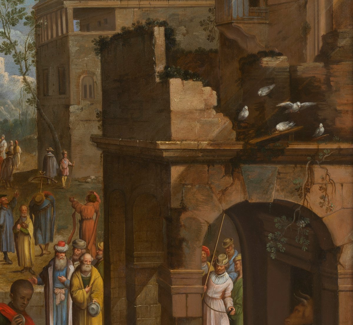 L'Adoration des Mages - Matteo Cristadoro (Agrigento c. 1635 - ?)-photo-3