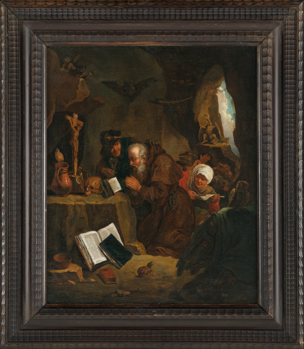 The Temptation Of Saint Anthony – 17th Century Flemish School