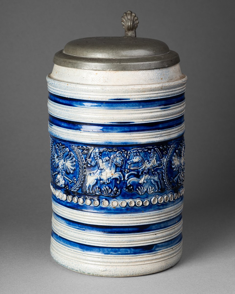 Glazed Stoneware Mug With The Imperial Eagle – Raeren 1689-photo-4