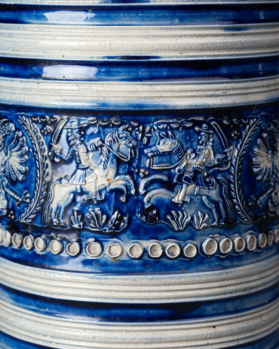 Glazed Stoneware Mug With The Imperial Eagle – Raeren 1689-photo-3