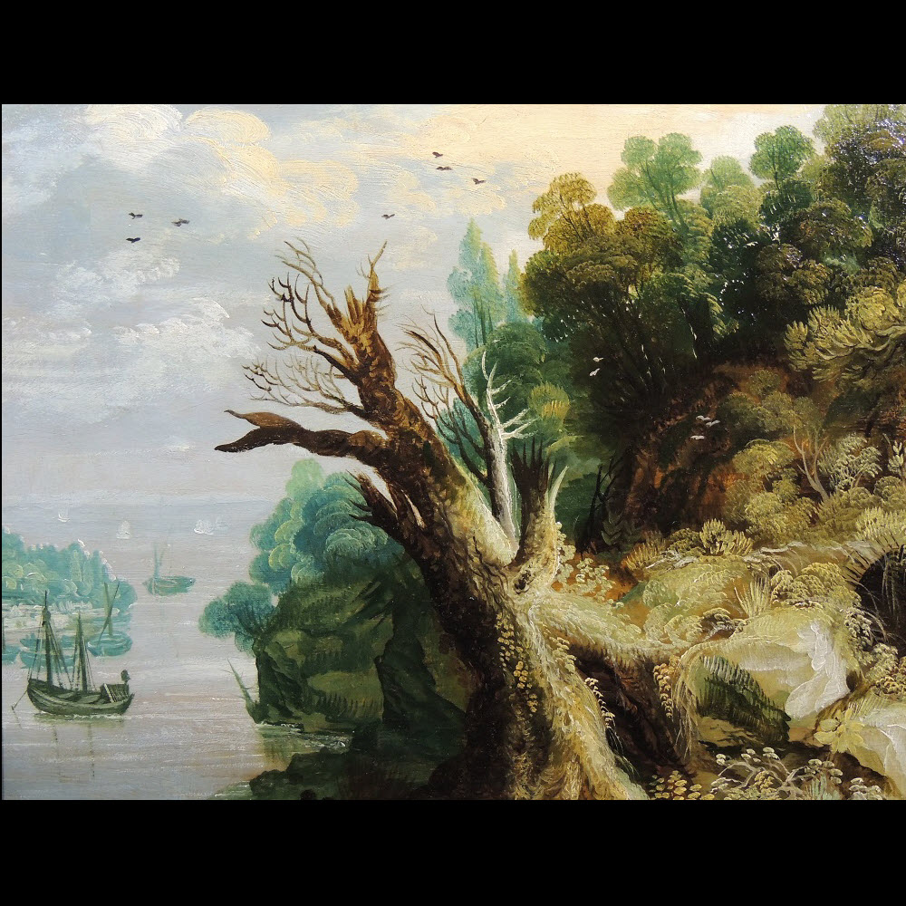Paysage à la cascade - cercle de Joos de Momper (1564 – 1635)-photo-4