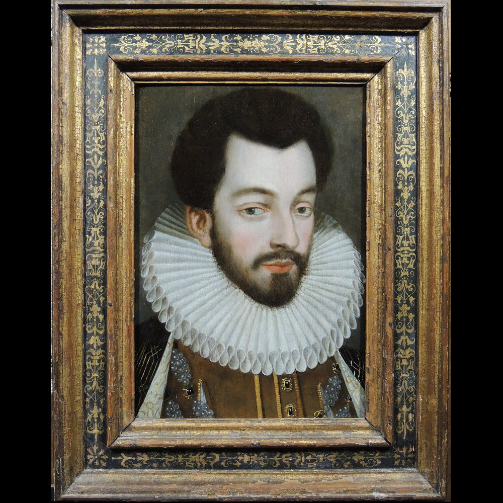 Henri III et Paul Stuart de Caussade – Ecole de François Clouet 16ème siècle.-photo-2