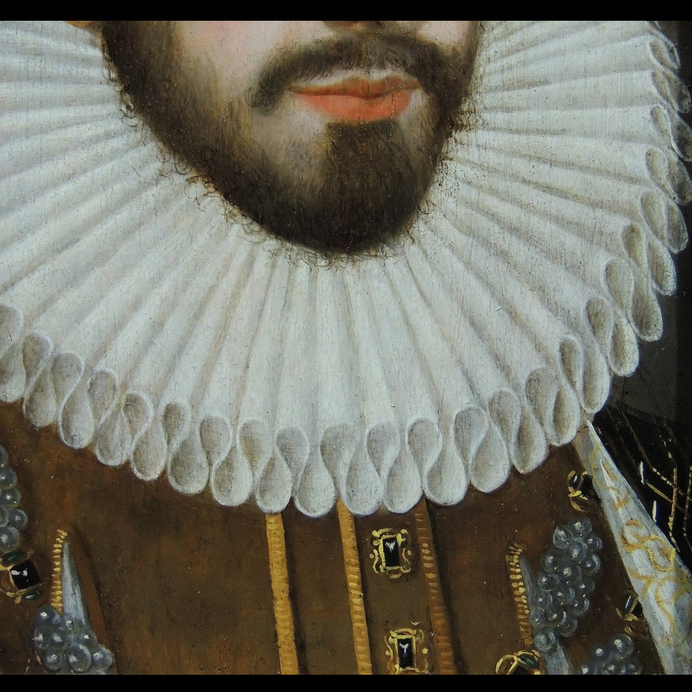 Henri III et Paul Stuart de Caussade – Ecole de François Clouet 16ème siècle.-photo-2