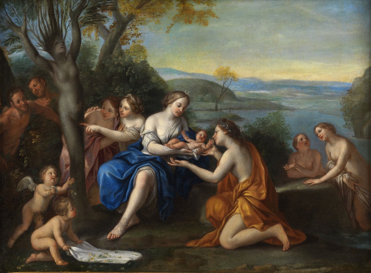 La naissance d’Adonis - Marcantonio Franceschini (1648 – 1729) et atelier vers 1690-photo-2