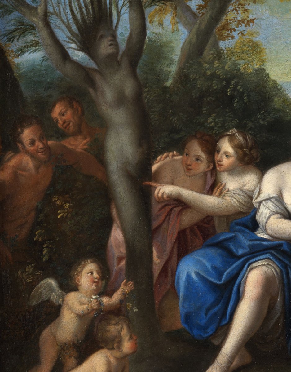 La naissance d’Adonis - Marcantonio Franceschini (1648 – 1729) et atelier vers 1690-photo-4
