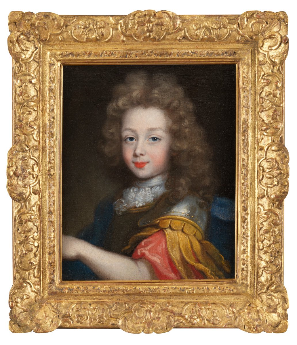 Presumed Portrait Of The Duke Of Maine Circa 1680 - Attributed To Pierre Mignard (1612 - 1695)