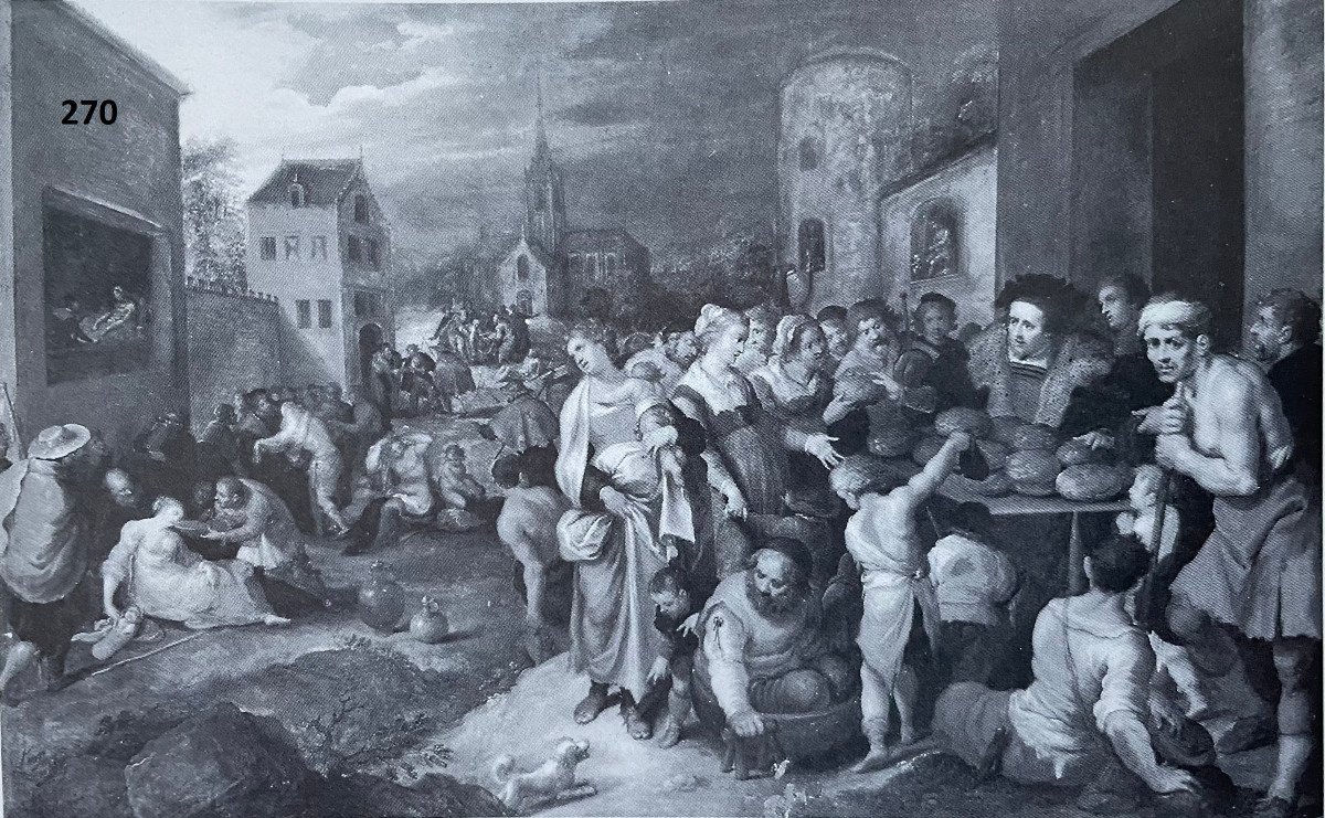 The 7 Works Of Mercy - Frans II Francken And Workshop Around 1615-photo-6