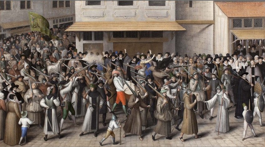 Procession de la Ligue – Ecole française de la fin du XVIe siècle-photo-4