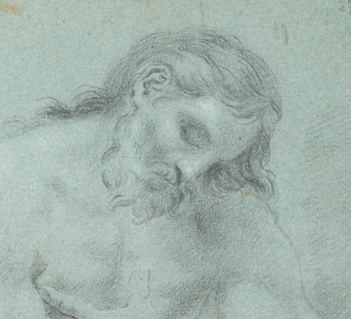 Etude d’homme nu – Ecole d’Annibale Carrache-photo-3