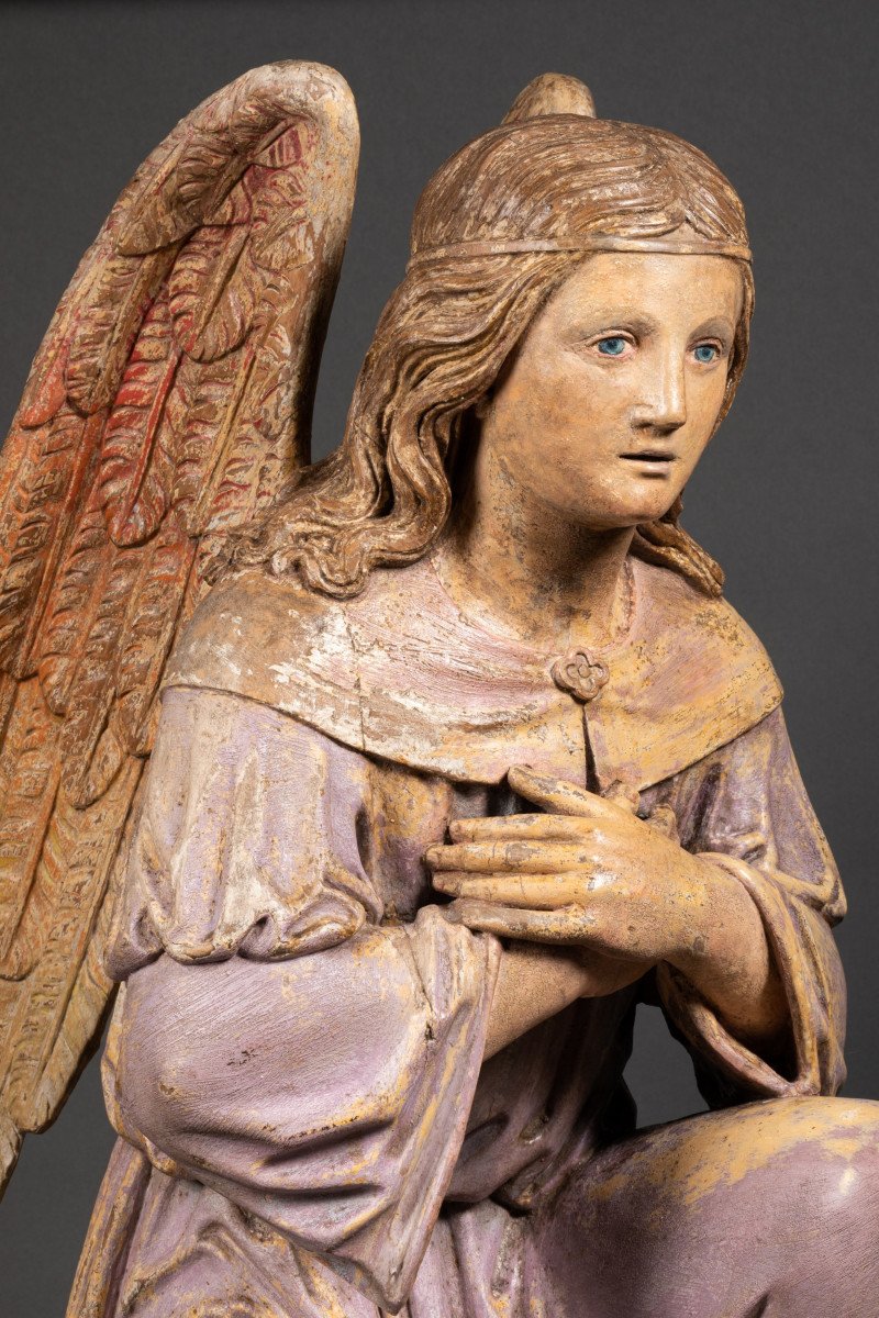 Anges Adorateurs - Italie Du Nord XVIe Siècle-photo-4