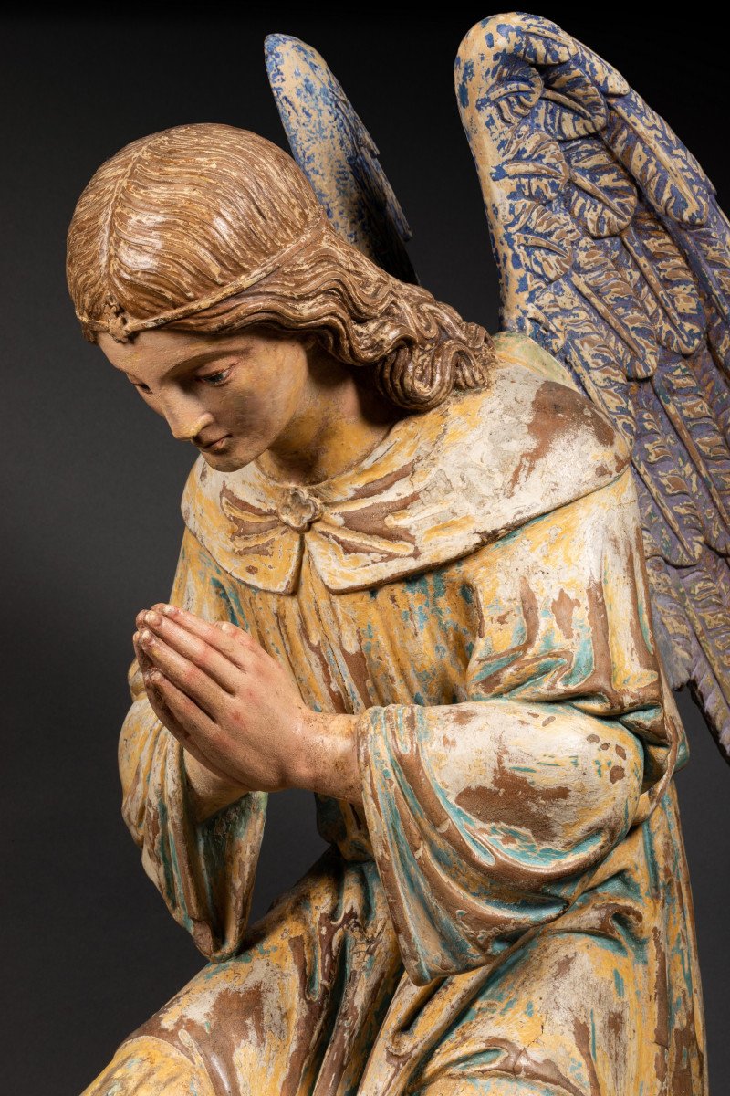 Anges Adorateurs - Italie Du Nord XVIe Siècle-photo-1