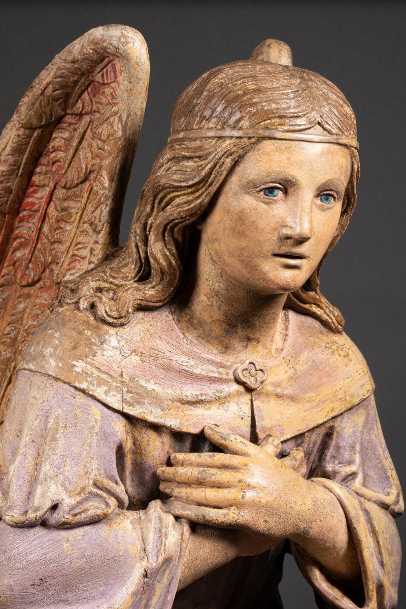 Anges Adorateurs - Italie Du Nord XVIe Siècle-photo-2