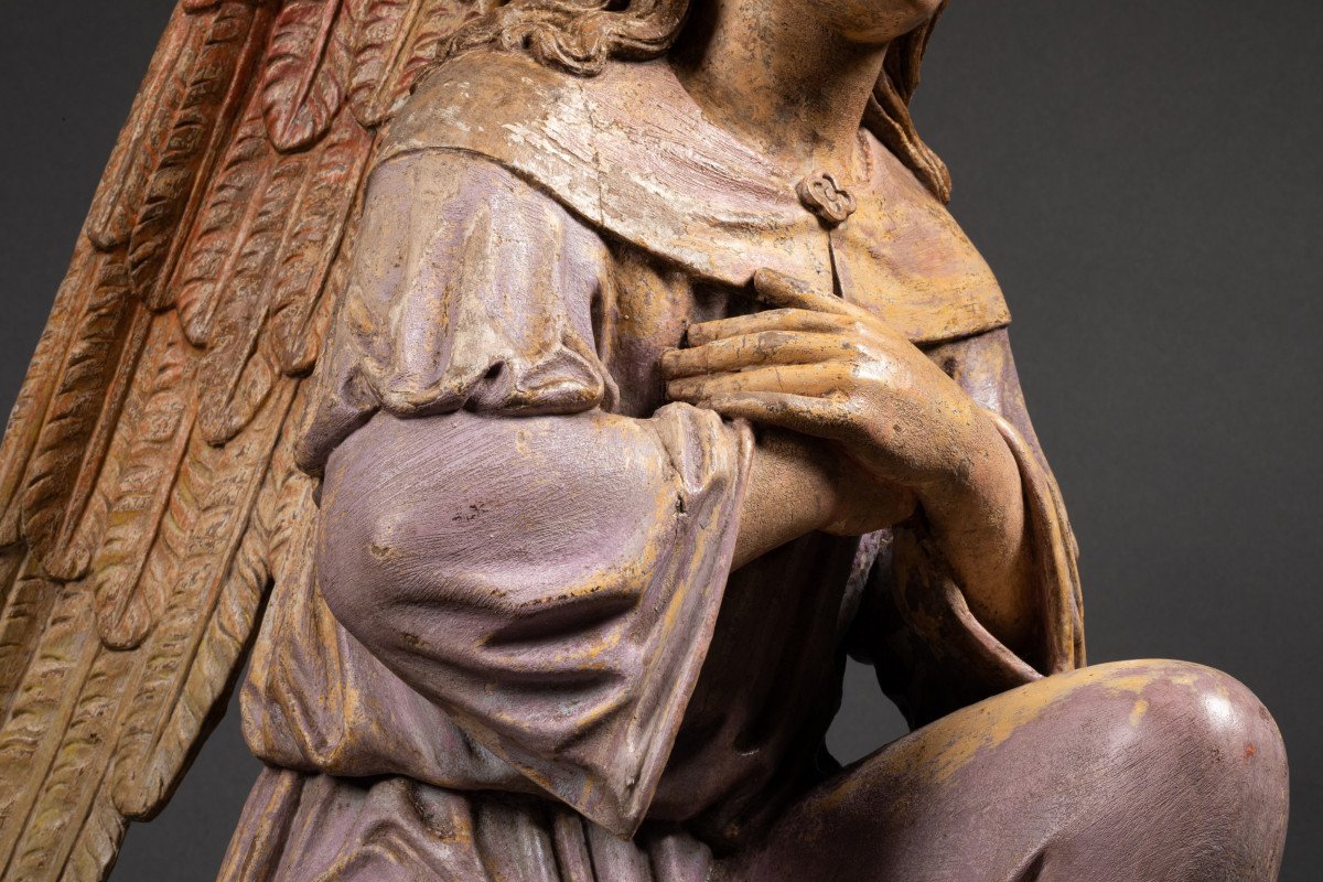 Anges Adorateurs - Italie Du Nord XVIe Siècle-photo-4
