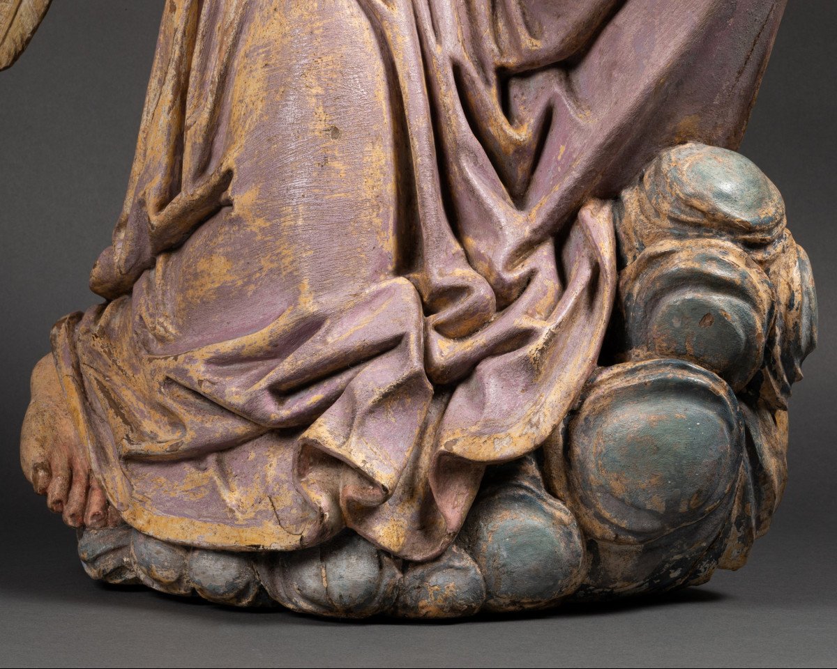 Anges Adorateurs - Italie Du Nord XVIe Siècle-photo-6