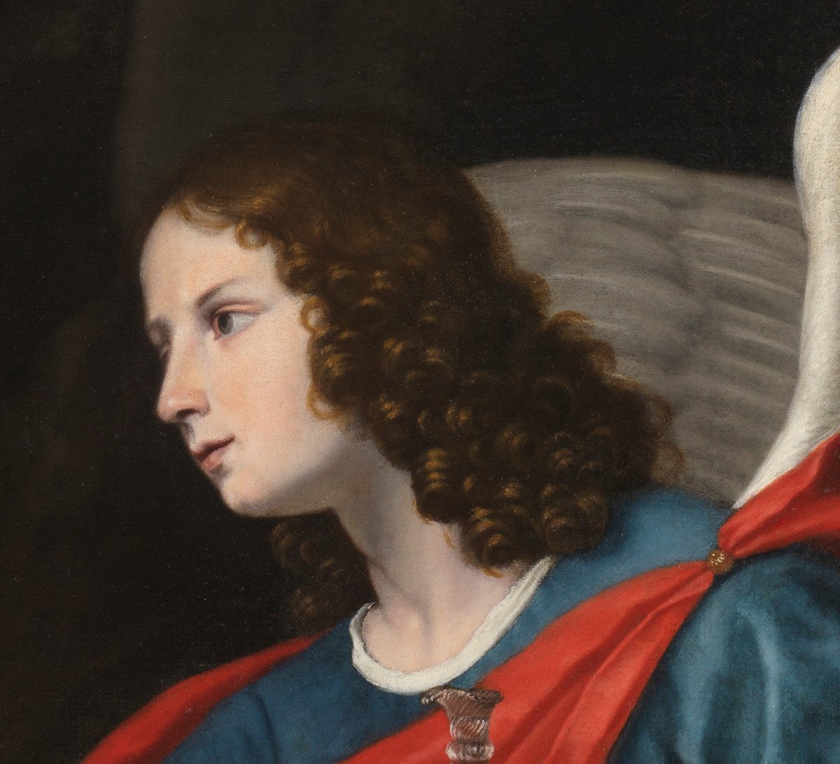 Saint-François et l’Ange – Lorenzo Lippi (1606 – 1665)-photo-2
