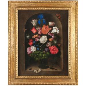 Nature morte aux fleurs et aux insectes - Jacques de Gheyn II